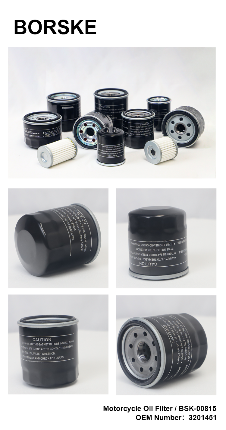 Motorcycle oil filter 1