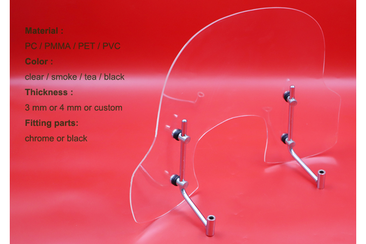 Scooter visor for Kymco 4