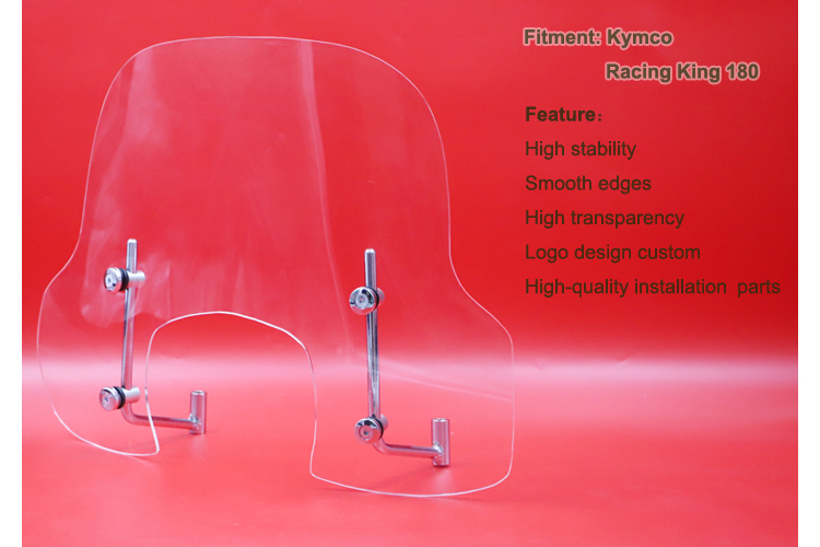 Scooter visor for Kymco 3